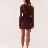 SOVERE / - Ada Long Sleeve Mini - Chocolate