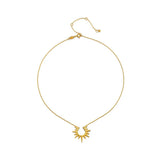 Satya - Incandescent Glow Starburst Necklace - Gold