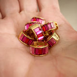 Fairley - Pink Ombre Crystal Huggies