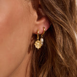 MURKANI - Loved Always Hoop Earring | Gold