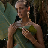 AMBER SCEATS - Hydrangea Bracelet | Gold