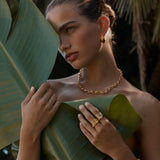 AMBER SCEATS - Hydrangea Bracelet | Gold