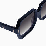 VALLEY EYEWEAR - Liberty - Gloss Black w. Gold Metal / Black Gradient Lens