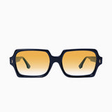 VALLEY EYEWEAR - Liberty - Gloss Black w. Gold Metal / Orange Gradient Lens