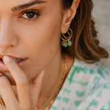 ZAG BIJOUX - Fafa Earrings - Peridot