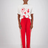 JASMINE ALEXA - Panarea Track Pant - Red