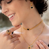 MONSIEUR BLONDE - Midnight Shine Earrings