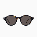 VALLEY EYEWEAR - Motel - Clear Tort w. 24K Gold Metal / Brown Lens