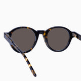 VALLEY EYEWEAR - Motel - Clear Tort w. 24K Gold Metal / Brown Lens
