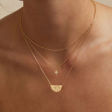 By Charlotte - Starlight Necklace - 18k Gold