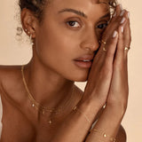 By Charlotte - Starlight Necklace - 18k Gold