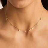 BY CHARLOTTE - Endless Grace Pearl Choker - 18K Gold Vermeil