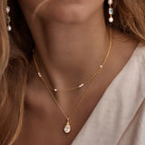 BY CHARLOTTE - Serene Dreams Pearl Choker | Gold