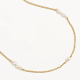 BY CHARLOTTE - Serene Dreams Pearl Choker | Gold