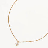 BY CHARLOTTE - Crystal Bloom Necklace | Gold