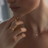 BY CHARLOTTE - Whispers of Love Necklace | Gold