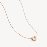 BY CHARLOTTE - Lucky Horseshoe Necklace | Gold