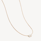 BY CHARLOTTE - Dream Lover Heart Necklace | Gold