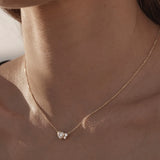 BY CHARLOTTE - Dream Lover Heart Necklace | Gold