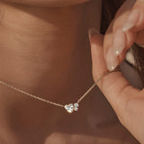 BY CHARLOTTE - Dream Lover Heart Necklace | Gold