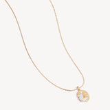 BY CHARLOTTE - With Wings I Fly Necklace | Gold