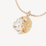 BY CHARLOTTE - With Wings I Fly Necklace | Gold
