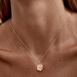 BY CHARLOTTE - With Wings I Fly Necklace | Gold