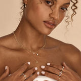 BY CHARLOTTE - Shine Your Light Diamond Necklace