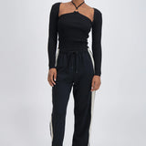 JASMINE ALEXA - Panarea Track Pant - Black