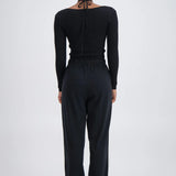 JASMINE ALEXA - Panarea Track Pant - Black