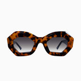 VALLEY EYEWEAR - Opera - Honey Tort / Black Temple w. Gold Metal / Black Gradient Lens