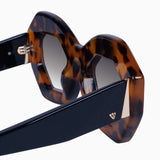 VALLEY EYEWEAR - Opera - Honey Tort / Black Temple w. Gold Metal / Black Gradient Lens