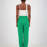 JASMINE ALEXA - Panarea Track Pant - Green