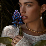AMBER SCEATS - Peony Earrings | Gold