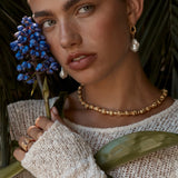 AMBER SCEATS - Peony Earrings | Gold
