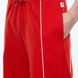 ENA PELLY - Piper Stripe Pant - Flame Red