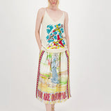 ME369 - Vanessa Midi Skirt - Venus