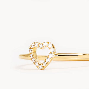 By Charlotte - 14k Gold Eternal Love Diamond Ring 14K - Solid Gold