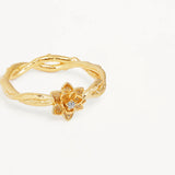 BY CHARLOTTE - Bloom Within Lotus Ring | Gold