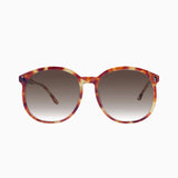 VALLEY EYEWEAR - Radius - Maple Tort w. Gold Metal / Brown Gradient Lens
