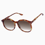 VALLEY EYEWEAR - Radius - Maple Tort w. Gold Metal / Brown Gradient Lens