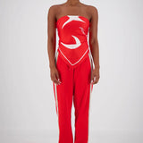 JASMINE ALEXA - Panarea Track Pant - Red
