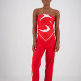 JASMINE ALEXA - Panarea Track Pant - Red
