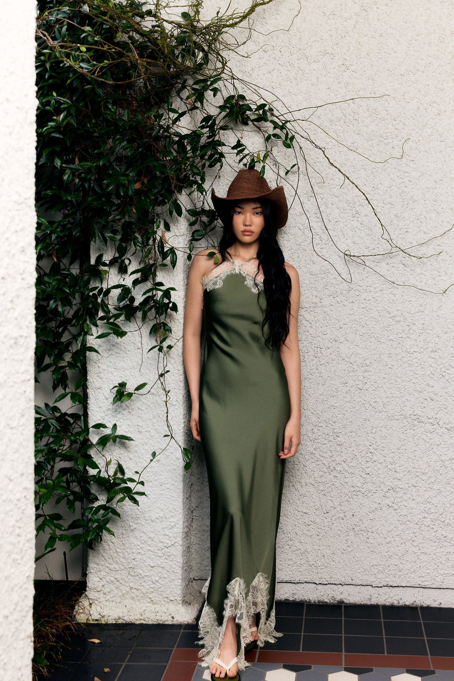 REMAIN - Rue Maxi Dress - Seaweed Gigi Belle Boutique REMAIN - Rue Maxi Dress - Seaweed Gigi Belle Boutique