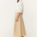 ROWIE - Anouk Midi Skirt - Khaki