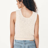 ROWIE - Catalina Knit Tank - Creme