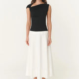 ROWIE - Elara Twist Top - Noir