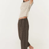 ROWIE - Gabe Lounge Pants - Cacao Check