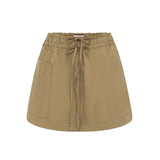 ROWIE - Jessica Cargo Mini Skirt - Washed Khaki