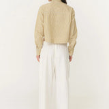 ROWIE - Jessica Cargo Pants - Bone